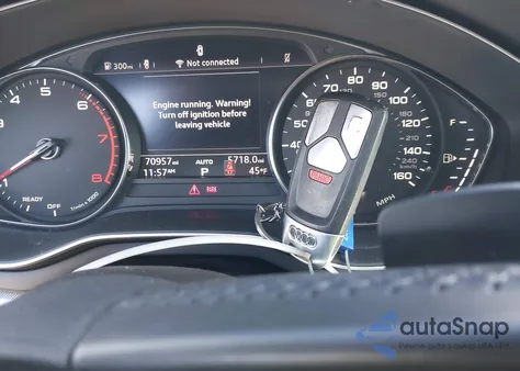 2018 Audi A4 2.0T Premium/2.0T Tech Premium from USA, damaged, VIN WAUDNAF40JA169852